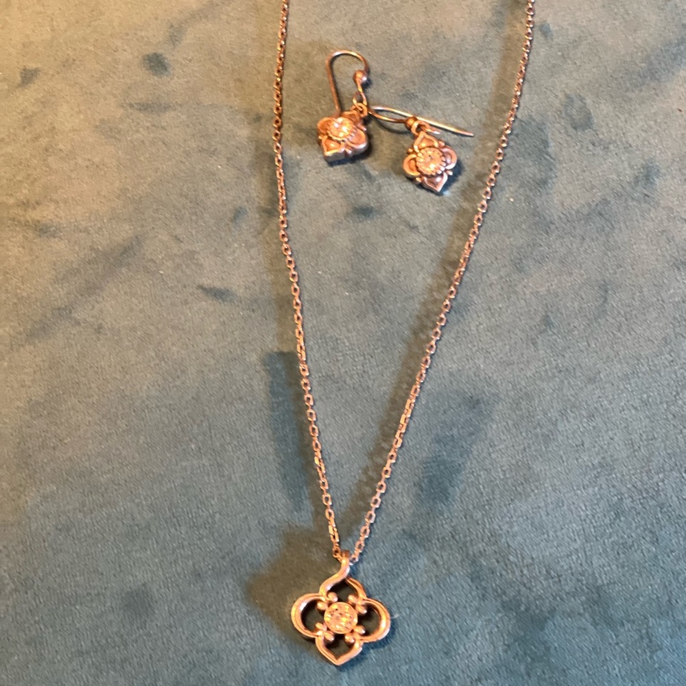 Brighton sweet simple necklace and earrings set